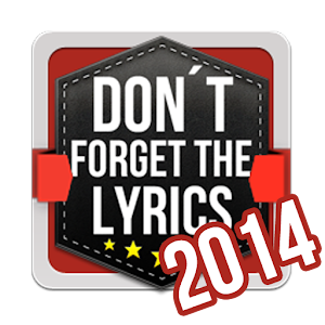 Dont Forget the Lyrics 2014 logo