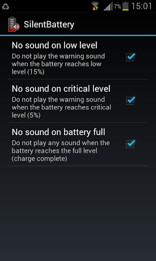 Disable Low Battery Beep