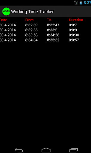 【免費商業App】Working Time Tracker-APP點子