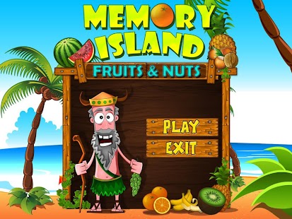 Memory Island: Fruits and Nuts