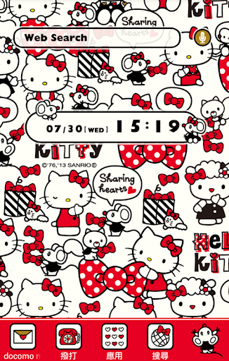 Hello Kitty 相親相愛美麗蝴蝶結 [+]HOME