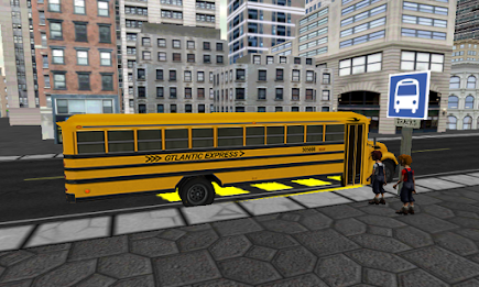 Schoolbus Driving Simulator 3D poster 2