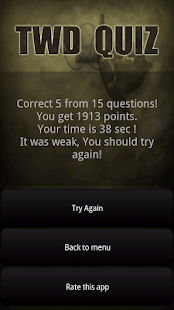 TWD Quiz Screenshots 4