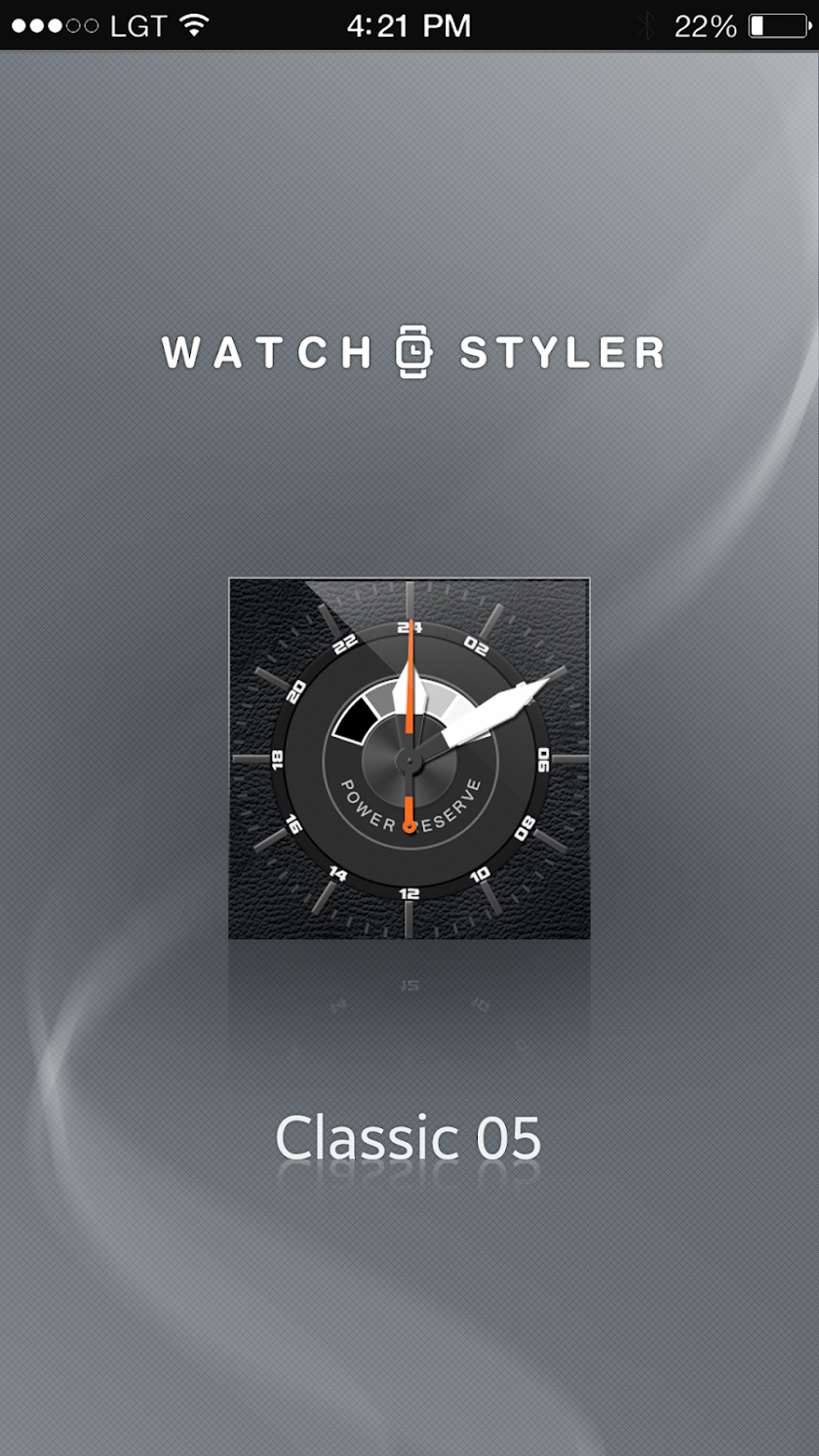 Watch Face Gear - Classic2 Screen 3