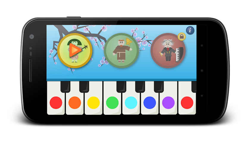 Rainbow Piano Screen 1