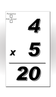 Multiplication Flash Cards Screenshots 2