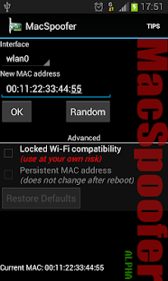 Free Download MacSpoofer ALPHA version APK for Android