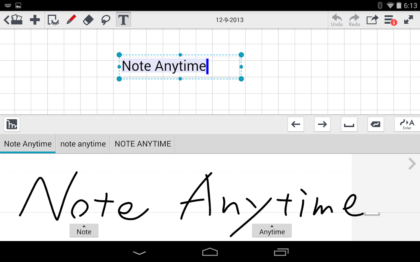 mazec3 Handwriting Recognition - screenshot