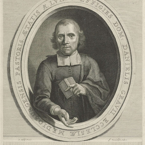 Portret van Daniël Gravius, Jan van Munnickhuysen, after Zacharias ...