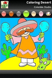 Coloring: Desert Fun