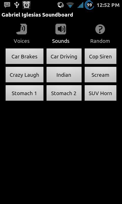 Gabriel Iglesias Soundboard Screen 3