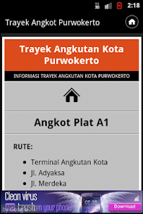 Free Trayek Angkot Purwokerto APK