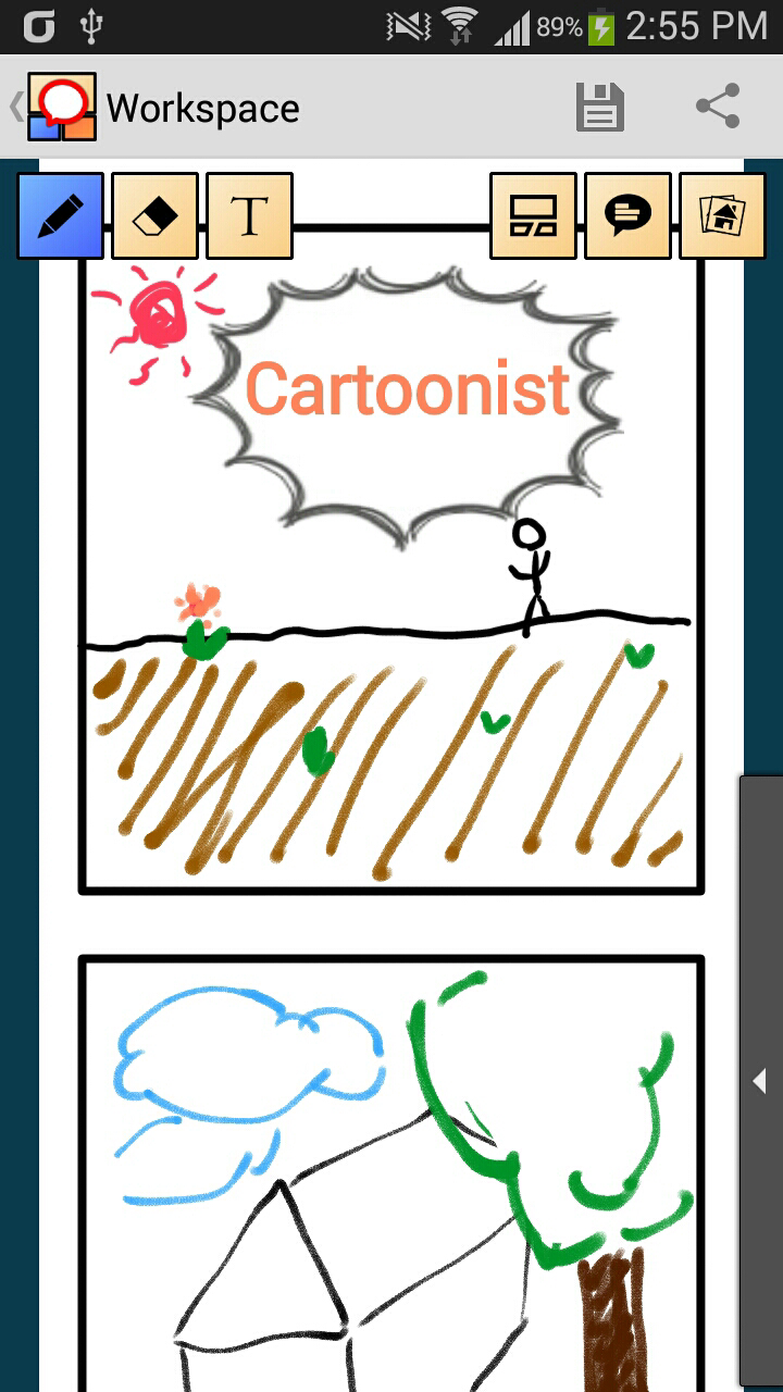 Android application Cartoonist - Cartoon, Comic screenshort