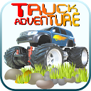Truck adventure free mobile app icon