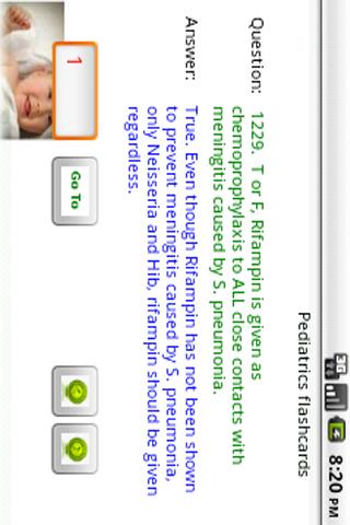 Pediatrics flashcards Screen 2