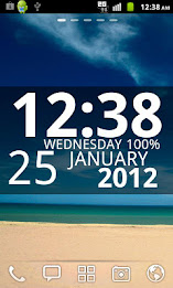 Digi Clock Widget by ZEE LABS poster 2