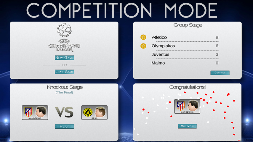 Head FootBall:Champions League - screenshot
