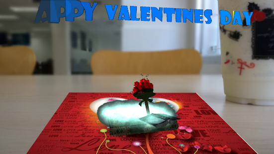 Lastest 3D AR Heart Of Love Card APK for Android