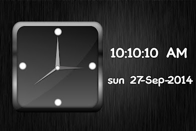 Analog Clock Live Wallpaper by Bhima Apps poster 2