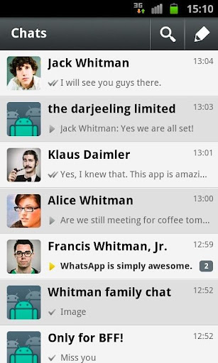 WhatsApp Messenger v2.7.6146