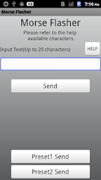 Morse Flasher poster 1