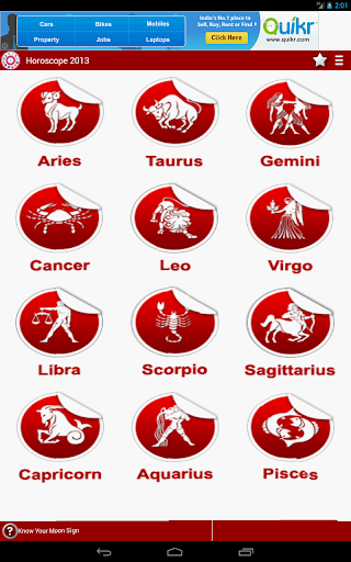 Daily Horoscope 2013