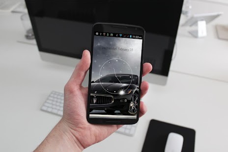 How to install Dashing Black Car Analog Clock lastet apk for bluestacks