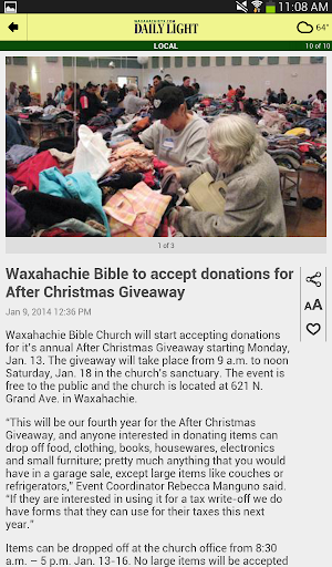 【免費新聞App】Waxahachie Daily Light-APP點子