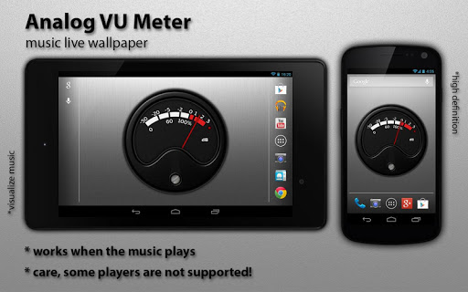 【免費音樂App】VU Meter Live Wallpaper-APP點子