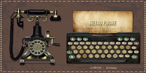 Retro Phone poster 2