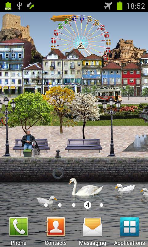 River Park PRO Live Wallpaper Screen 1