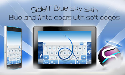 SlideIT Blue Sky Skin