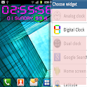 Battery And Clock Widget logo