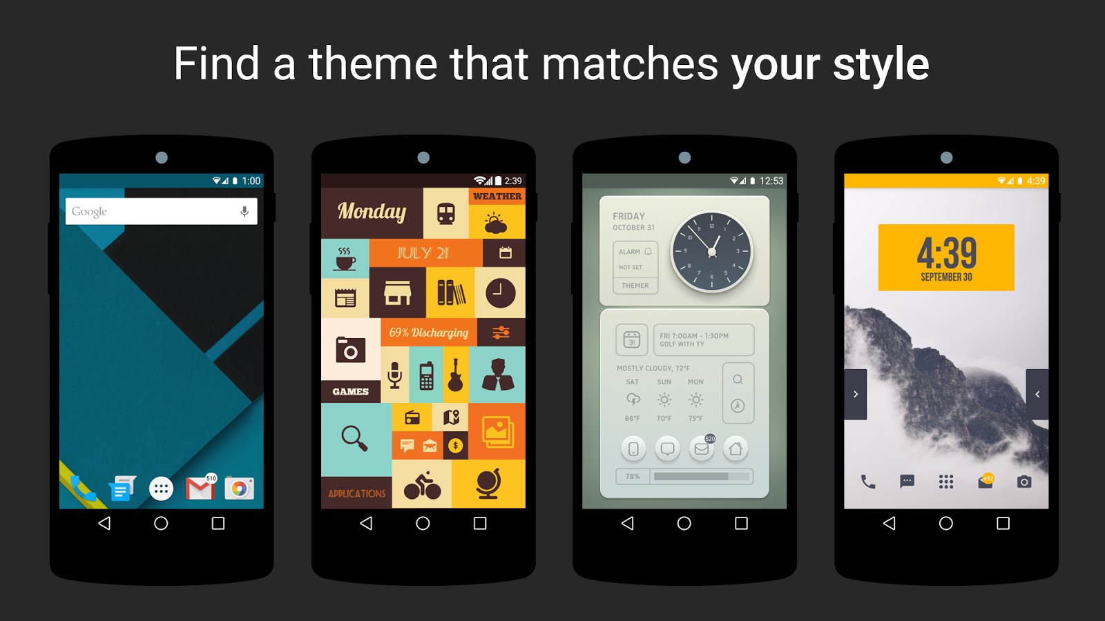 Themer Launcher HD Wallpaper Android Apps On Google Play