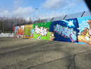 Sports Graffiti Wall