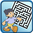 Mazes for kids mobile app icon