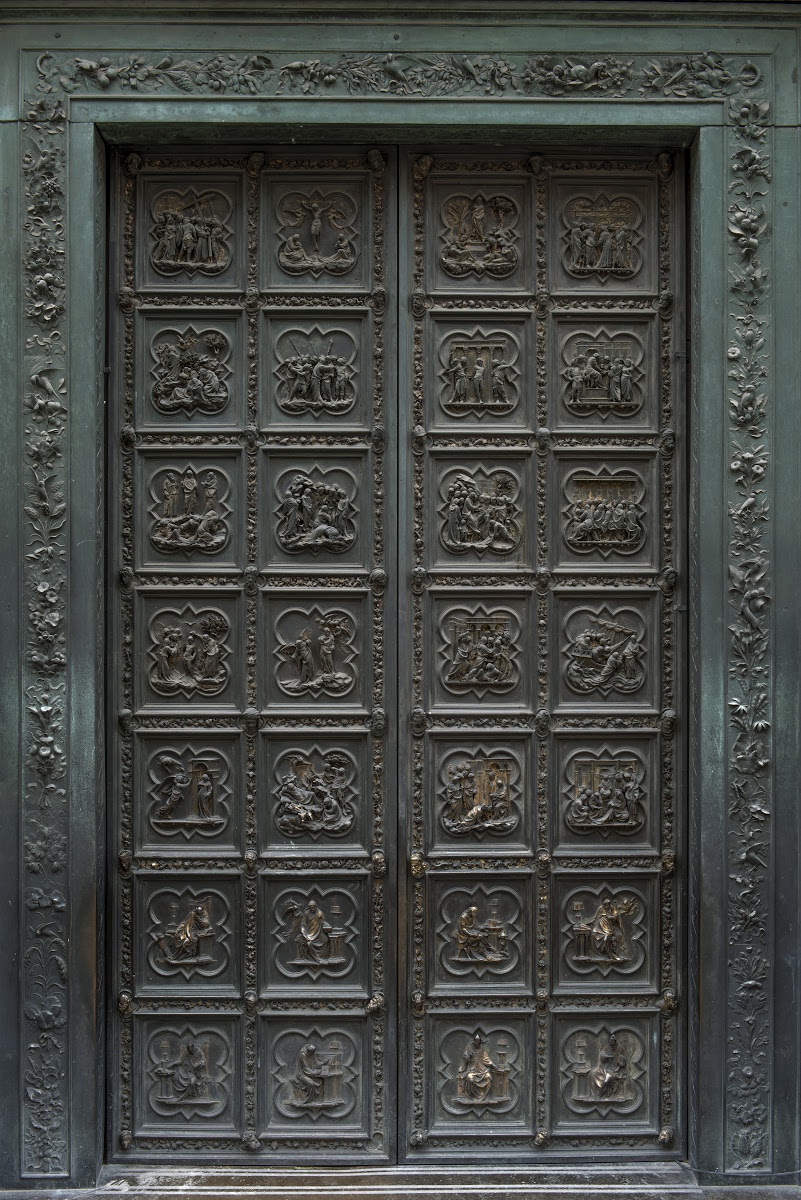 Lorenzo Ghiberti S North Door Of The Florence Baptistery