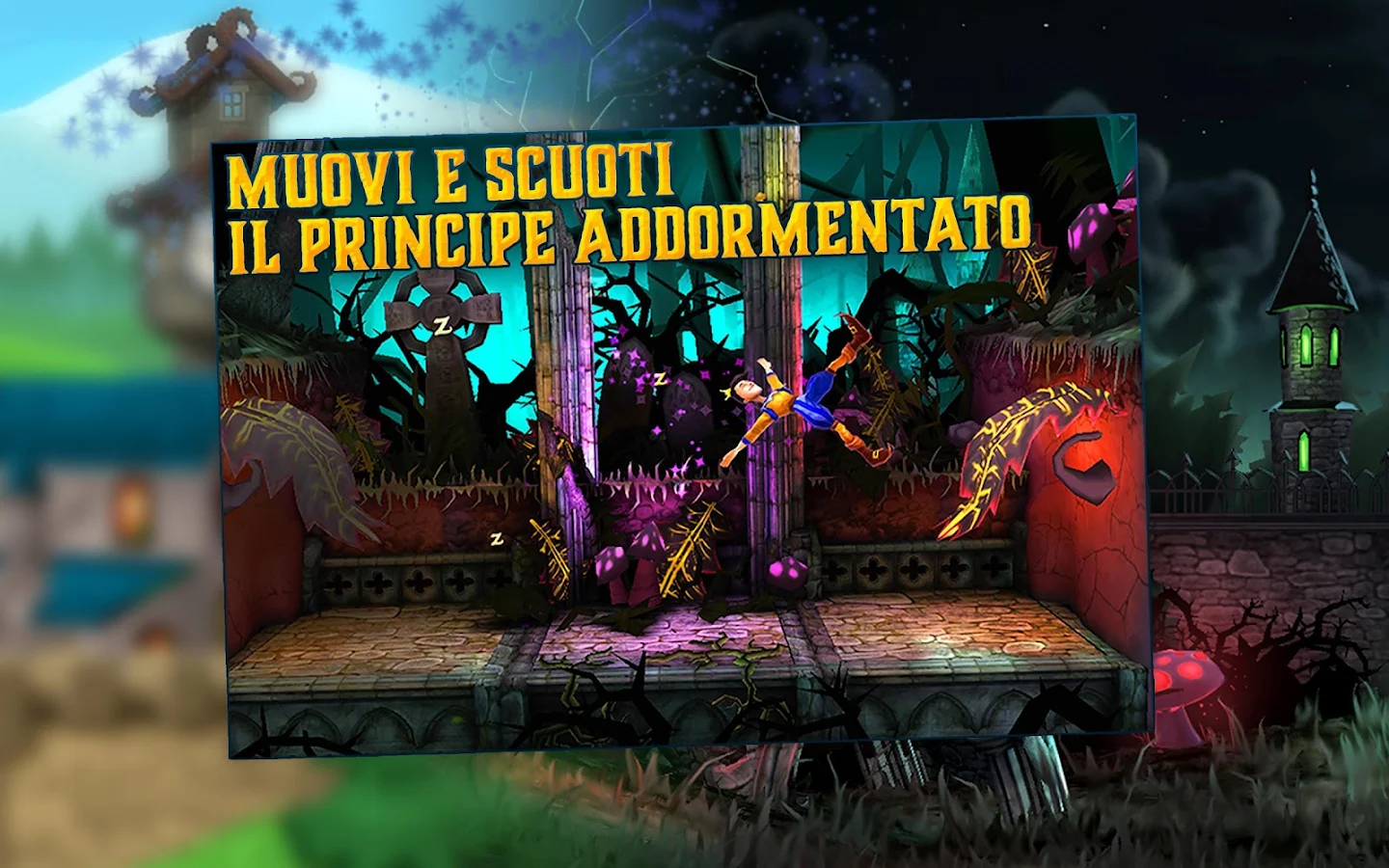  Il Principe Addormentato   un divertente (e ironico) arcade per Android e iOS !
