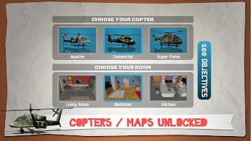 Helidroid Battle PRO : Copter APK スクリーンショット画像 #1