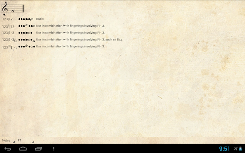 eOboeFingerings Screenshots 0