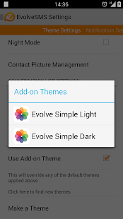 Free EvolveSMS Theme - Simple Light APK for Android
