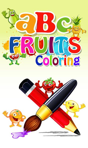 ABC Fruits Coloring