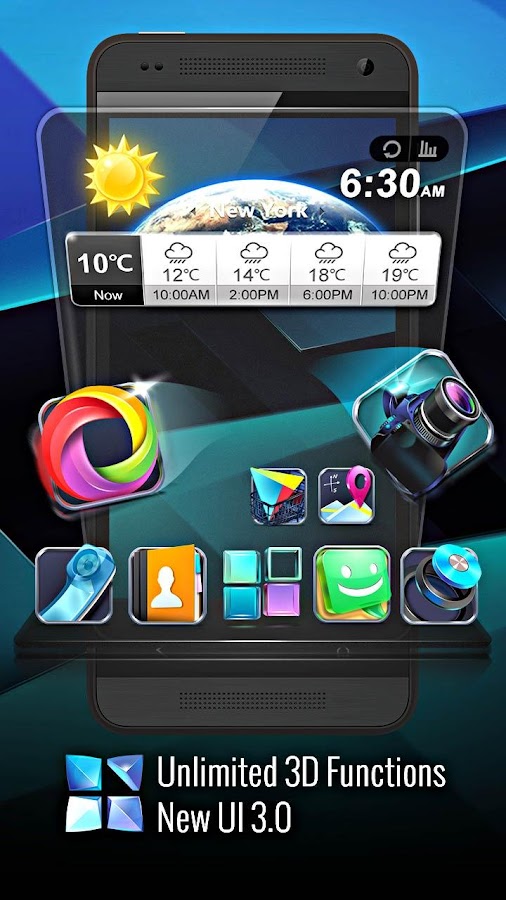 Next Launcher 3D - screenshot