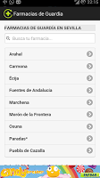Farmacias de Guardia Sevilla APK 스크린샷 이미지 #1