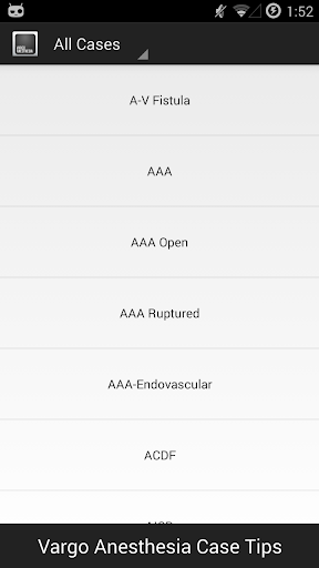 Anesthesia Case Tips