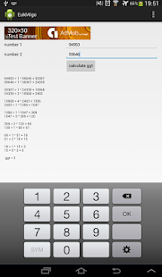 Lastest Euclidean algorithm - gcd APK