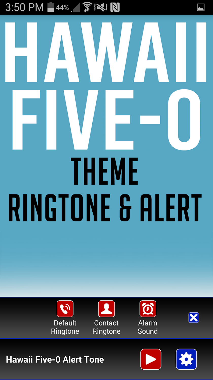 Hawaii Five-0 Theme Ringtone Screen 2