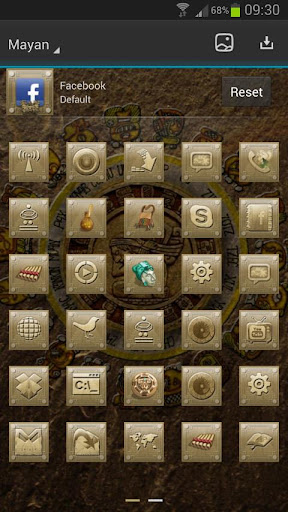 【免費個人化App】Next Launcher Mayan Theme-APP點子