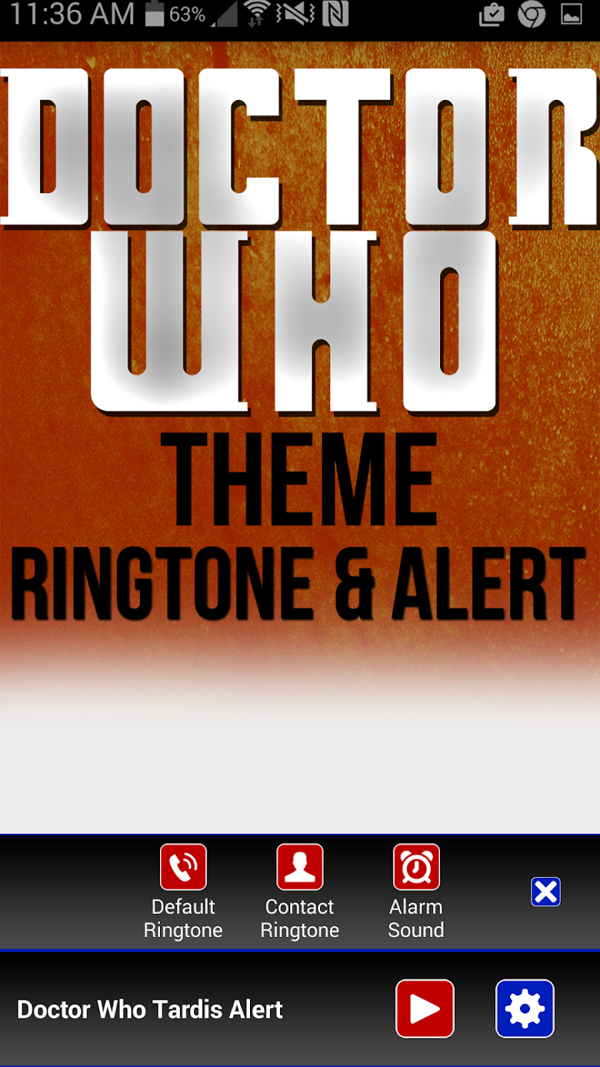 Doctor Who Theme &amp;Tardis Alert Screen 2