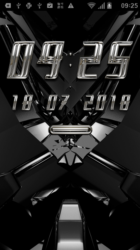 SCHILDS Digital Clock Widget Screen 3